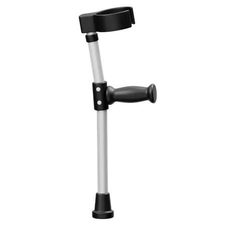Elbow Crutch 3D Icon