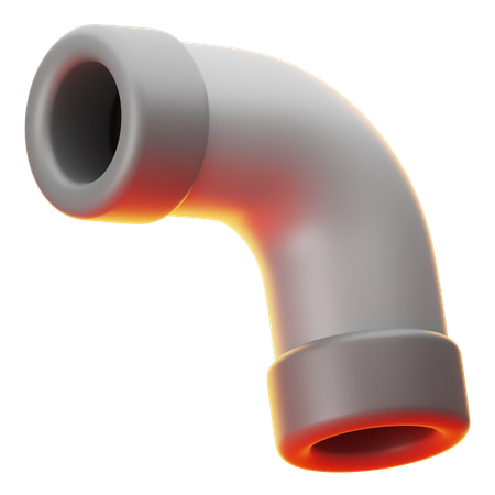 ELBOW PIPE  3D Icon