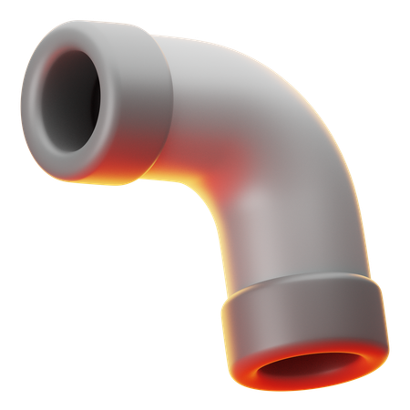 ELBOW PIPE  3D Icon
