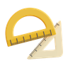elbow ruler emoji 3d