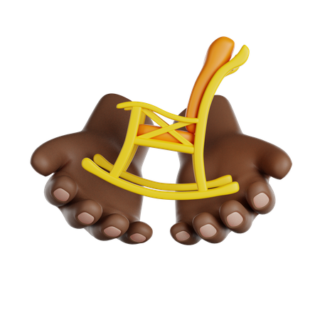 Elderly Care  3D Icon