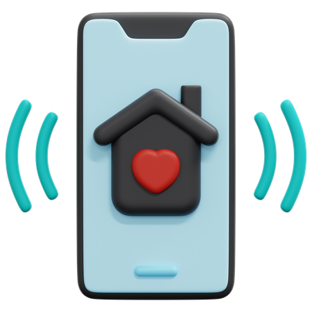 Elderly Home App  3D Icon