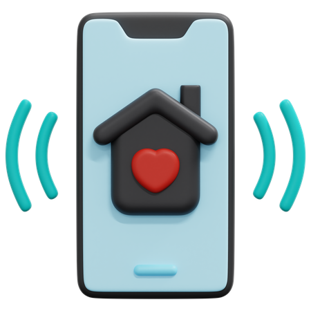 Elderly Home App 3D Icon