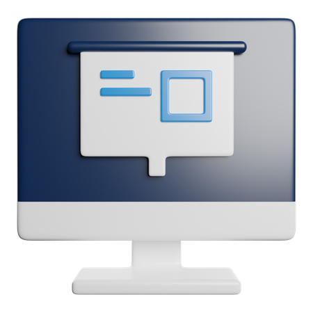 Eラーニング  3D Icon