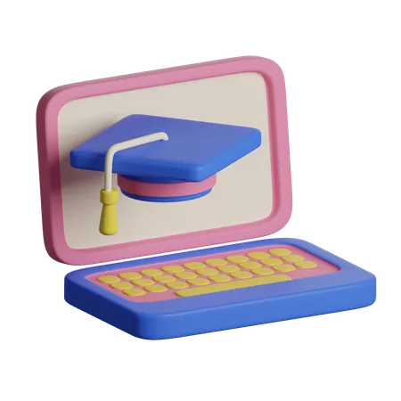 Elearning  3D Icon