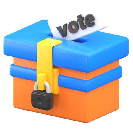 Election  3D Icon