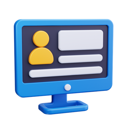 Election News  3D Icon