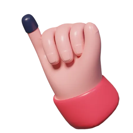 선거 참여  3D Icon