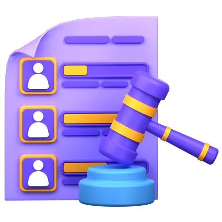 Election Result  3D Icon