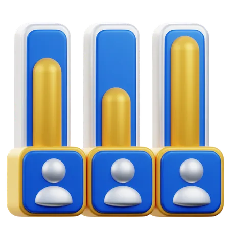 Election Stats  3D Icon