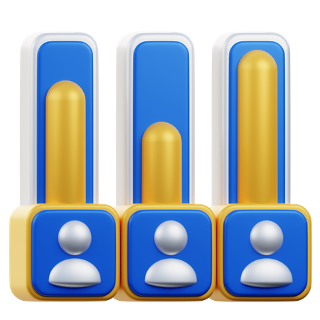 Election Stats  3D Icon