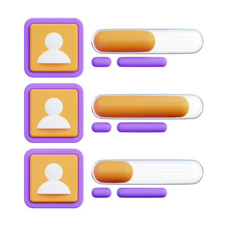 Election Stats  3D Icon