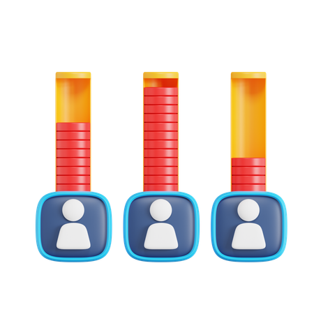 Election Stats  3D Icon