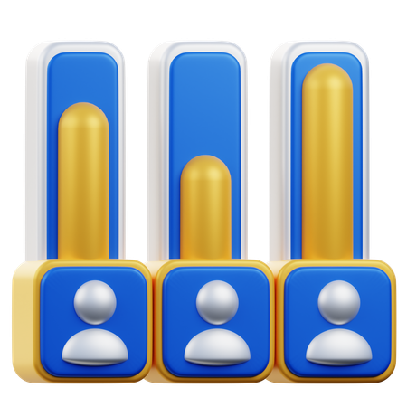 Election Stats  3D Icon