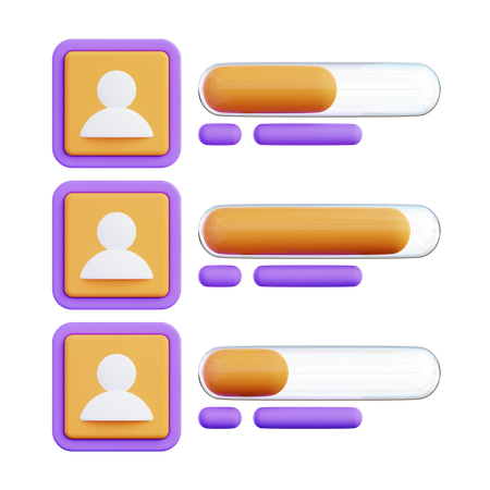 Election Stats  3D Icon
