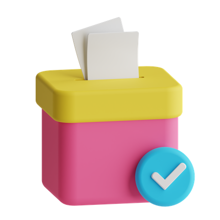 Elections  3D Icon