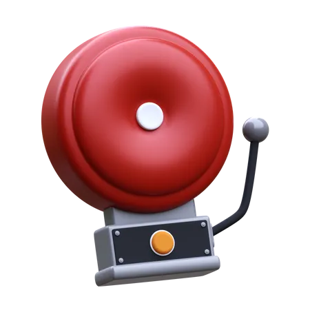 Electric Bell  3D Icon