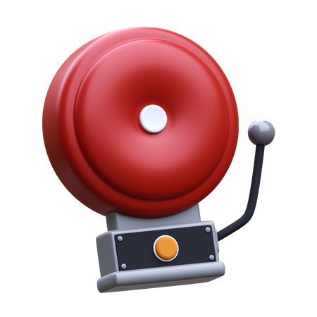 Electric Bell  3D Icon