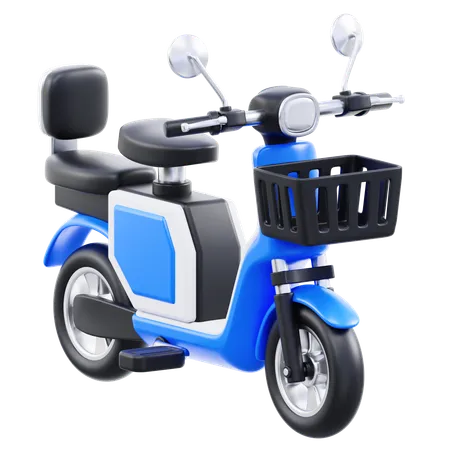 전기 자전거  3D Icon