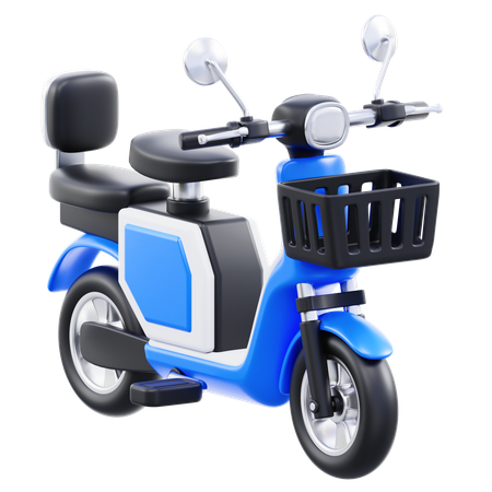 Electric Bicycle  3D Icon