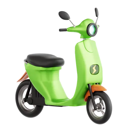 Electric Bike  3D Icon