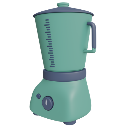 Electric Blender  3D Icon