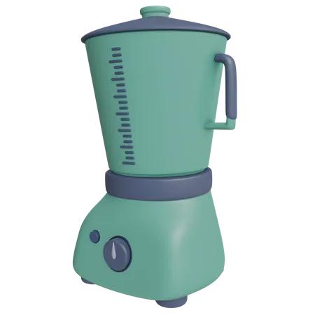Electric Blender  3D Icon