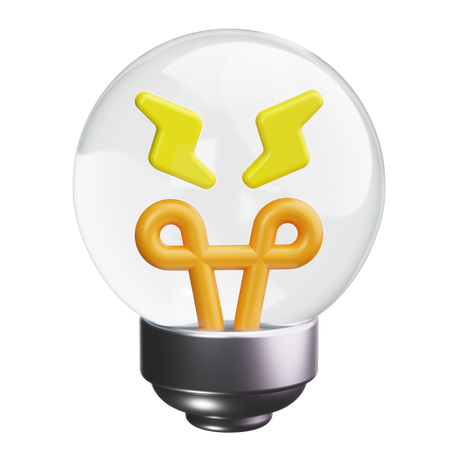 Electric Bulb  3D Icon