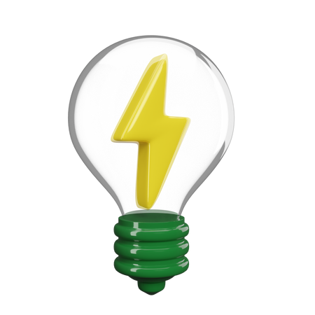 Electric Bulb  3D Illustration