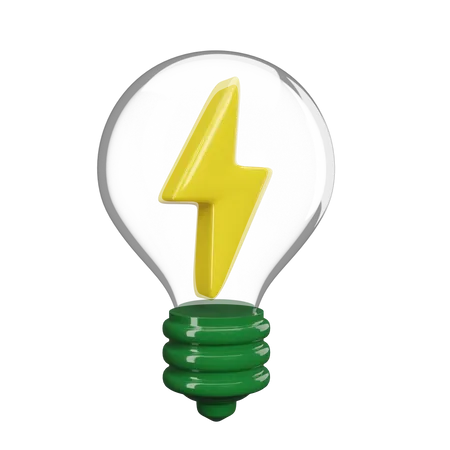 Electric Bulb  3D Illustration