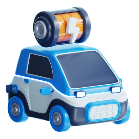 ELECTRIC CAR  3D Icon