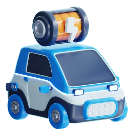 ELECTRIC CAR  3D Icon