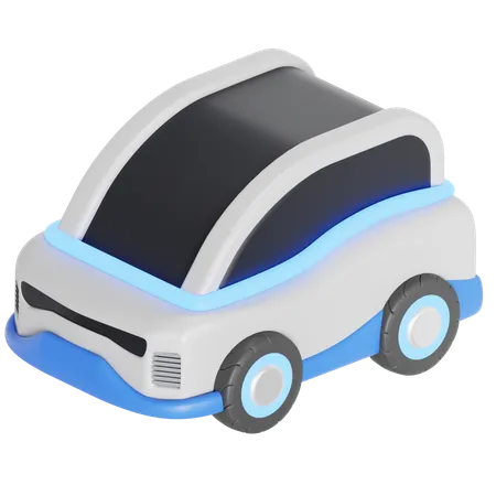 電気自動車  3D Icon