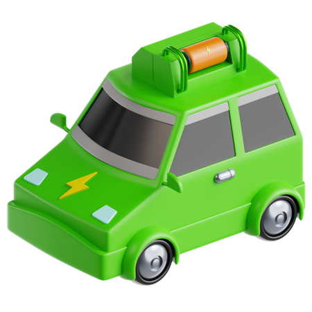 전기차  3D Icon