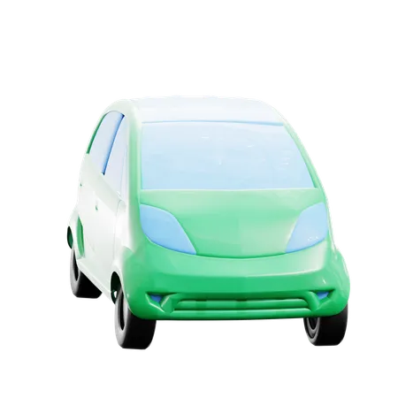 Electric Car  3D Icon