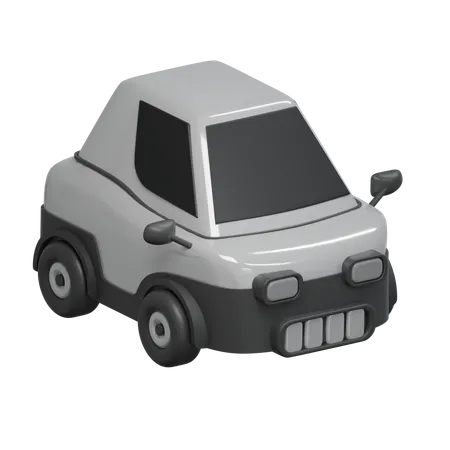 Electric Car  3D Icon