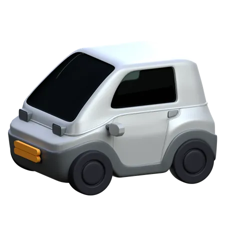 Electric Car  3D Icon