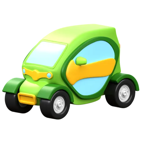Electric Cars  3D Icon