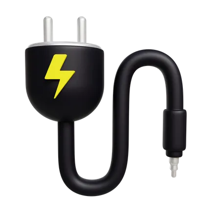 Electric Charger  3D Icon