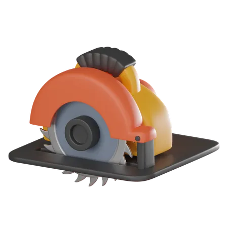 Electric Circular Saw  3D Icon