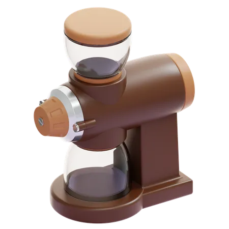 Electric coffee grinder  3D Icon