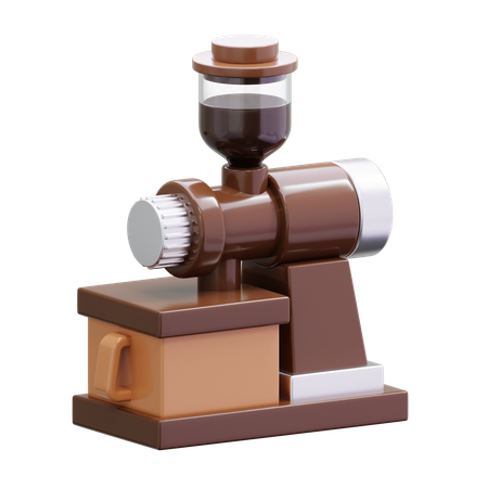 Electric Coffee Grinder  3D Icon