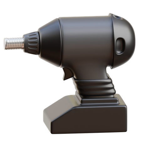 Electric Drill  3D Icon