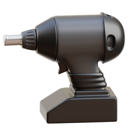 Electric Drill  3D Icon