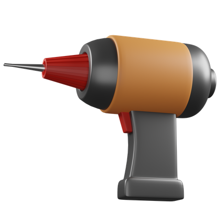 Electric Drill  3D Icon