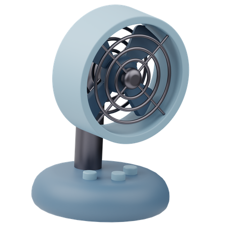 Electric Fan  3D Icon