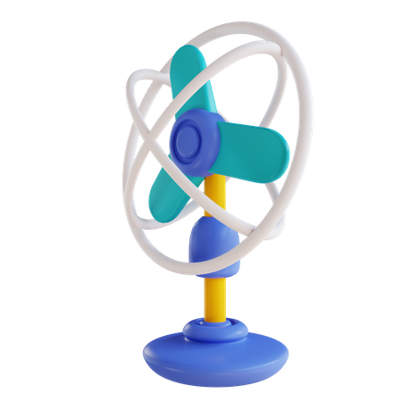 Electric Fan  3D Icon