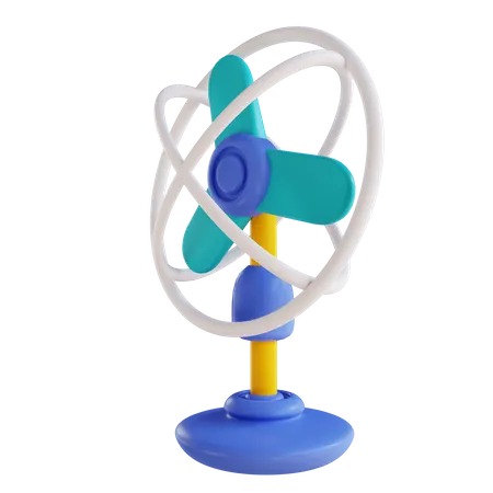 Electric Fan  3D Icon