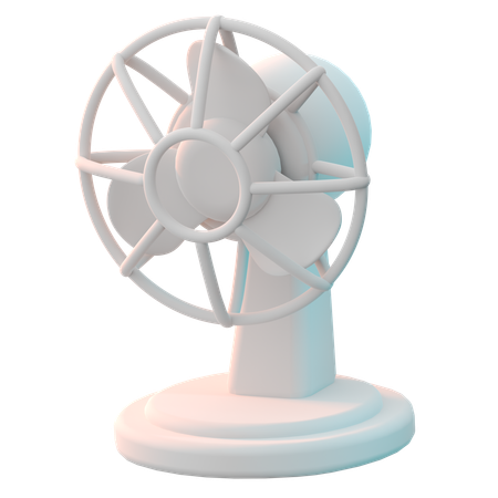 Electric Fan  3D Icon