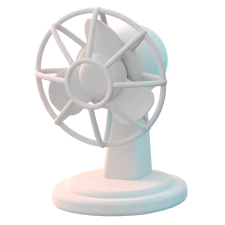 Electric Fan  3D Icon